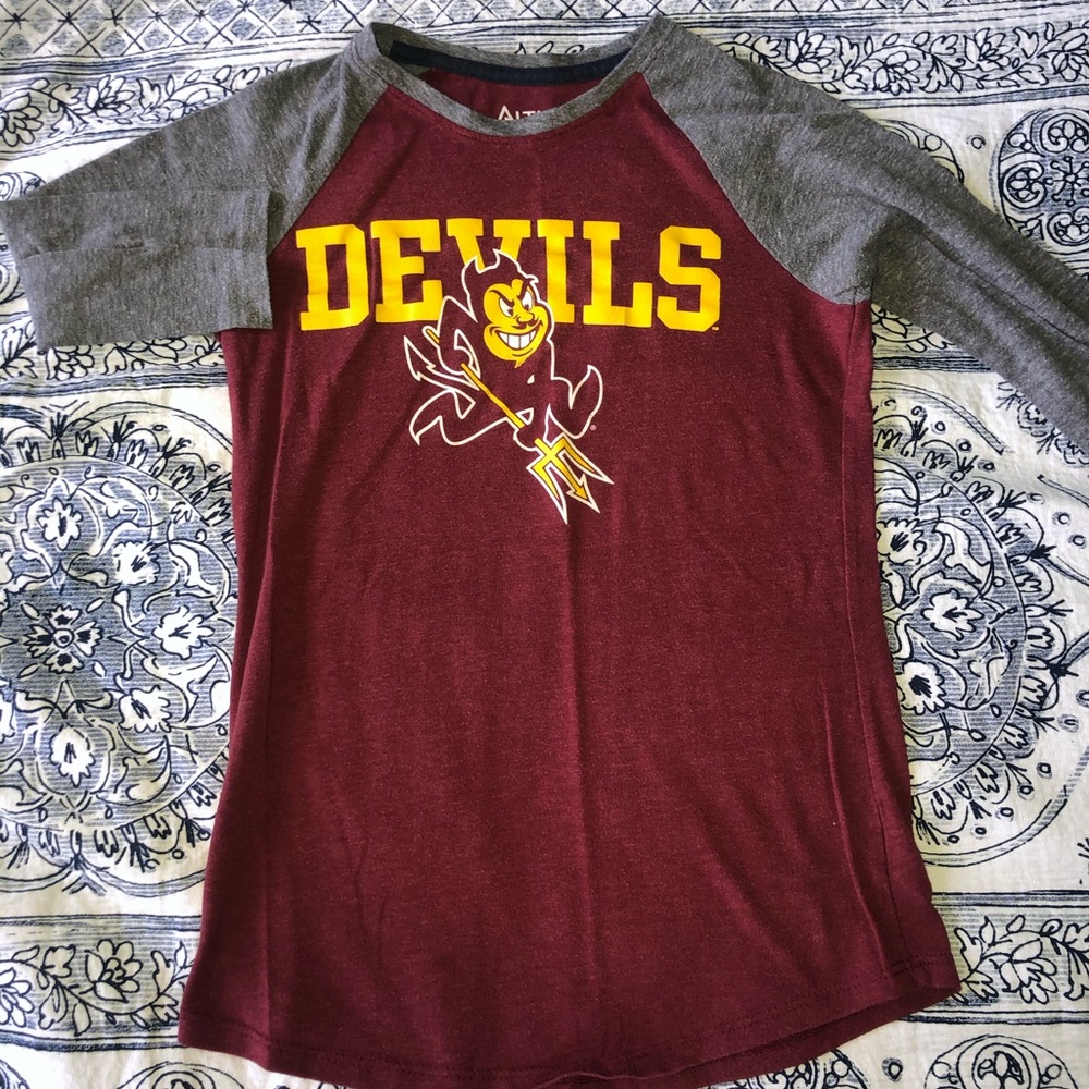sun devil 3/4 sleeve